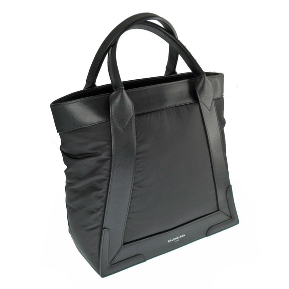 Balenciaga Cabas PM Nylon Leather Black - Picture 1 of 10